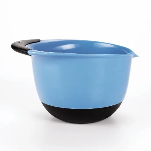 OXO Good Grips 3-Piece Mixing Bowl Set, Blue/Green/Yellow
