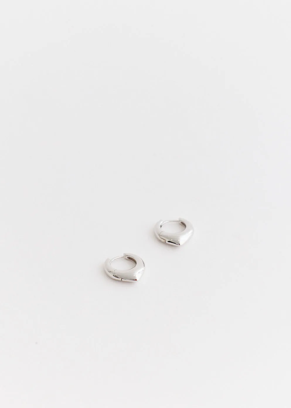 Pointed Hoop Earrings
