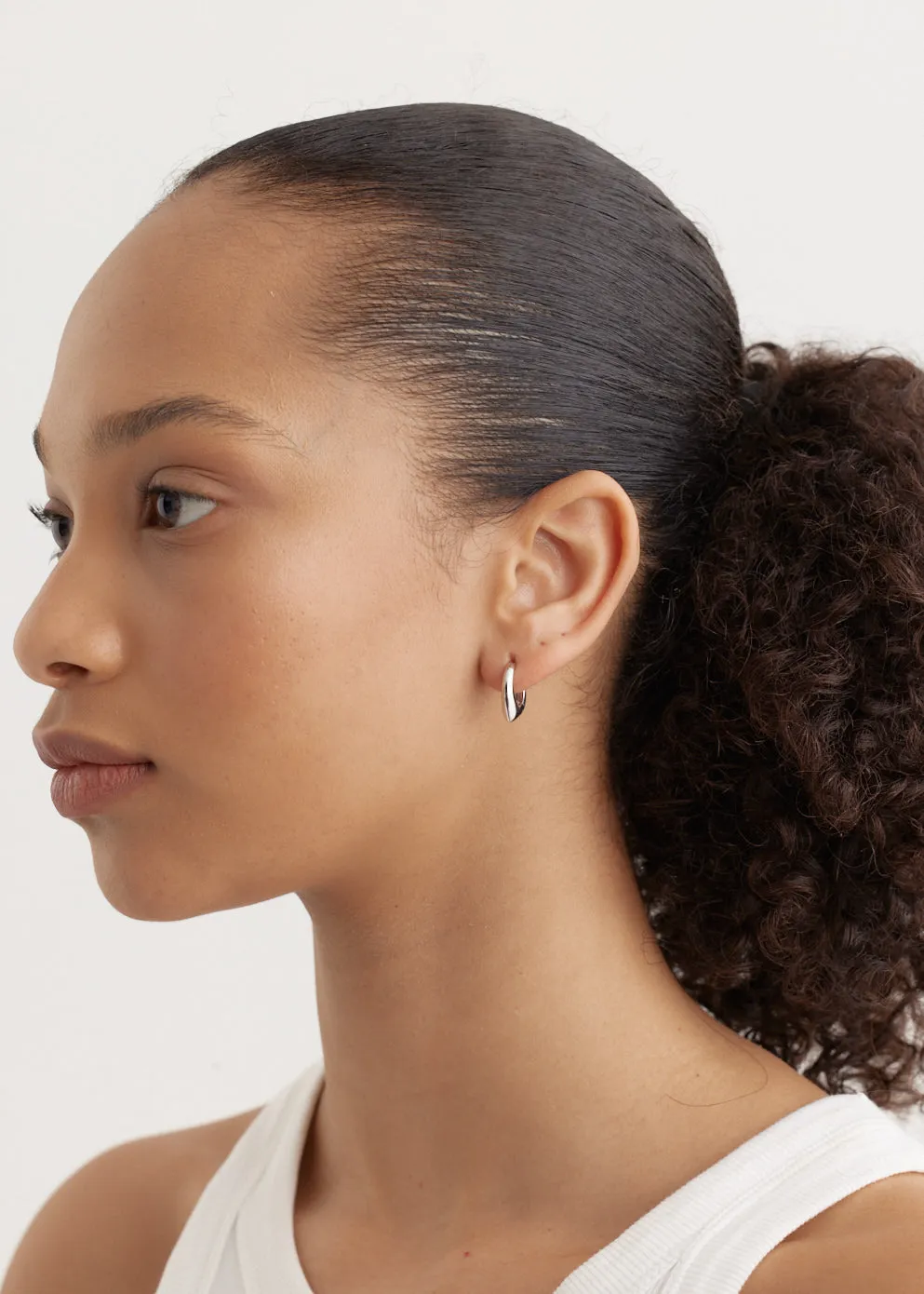 Pointed Hoop Earrings
