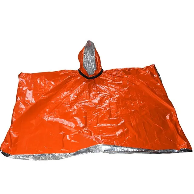 Portable Raincoat Military Waterproof Rain Coat Survival Poncho Outdoor Camping Tent