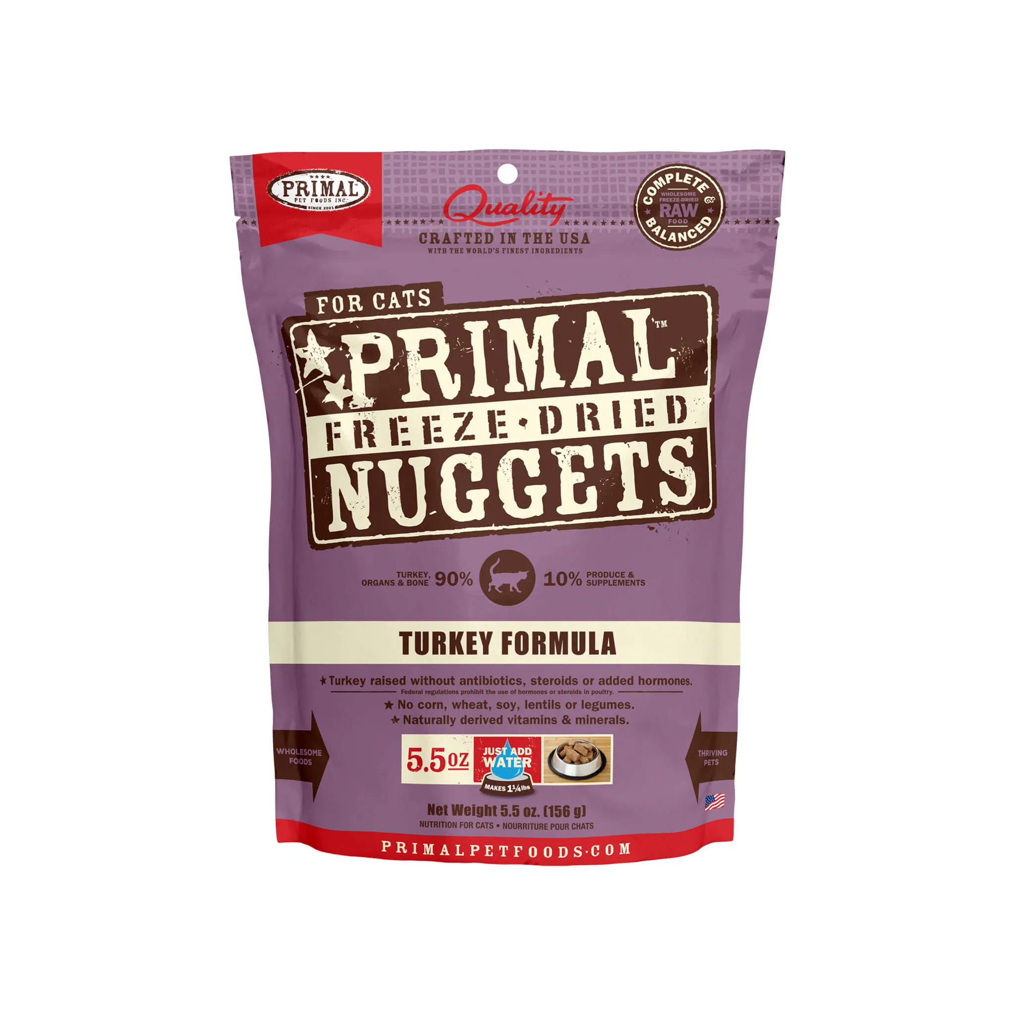 Primal Pet Foods Freeze-Dried Nuggets Cat Food