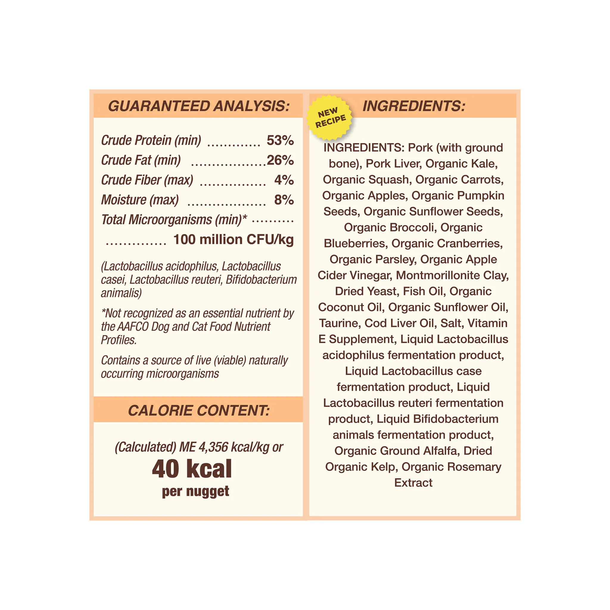 Primal Pet Foods Freeze-Dried Nuggets Cat Food