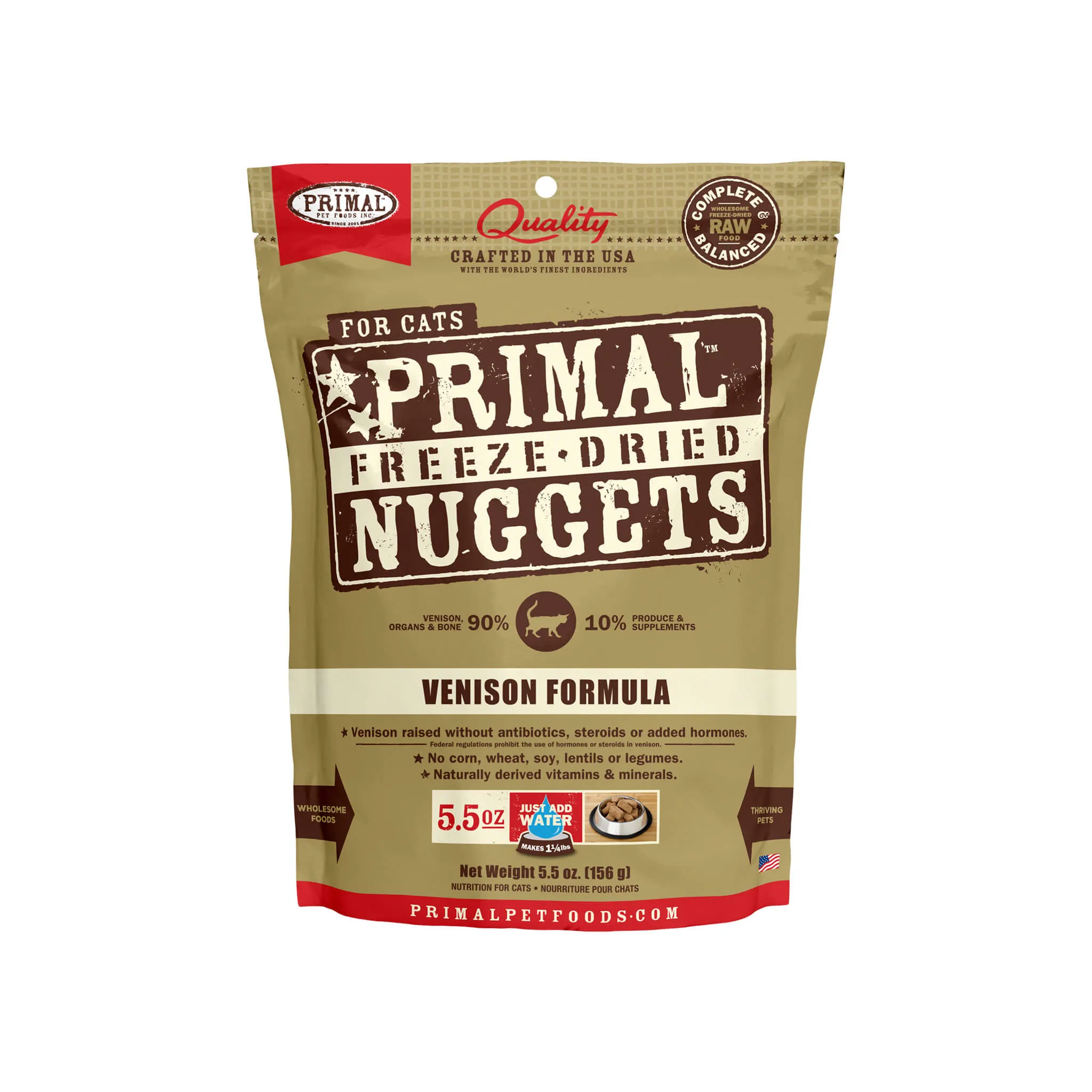 Primal Pet Foods Freeze-Dried Nuggets Cat Food
