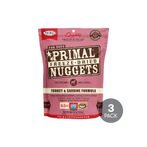 Primal Pet Foods Freeze-Dried Nuggets Dog Food