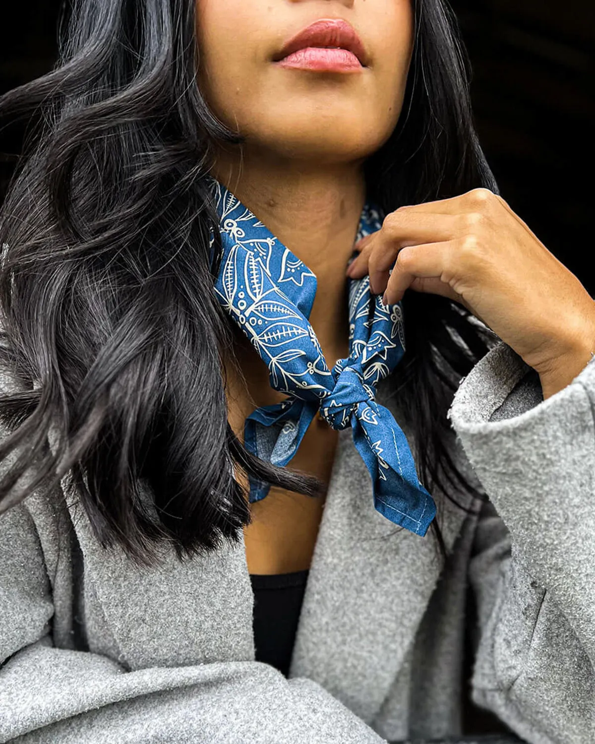 Printed Cotton Bandana by Handker Bandanas