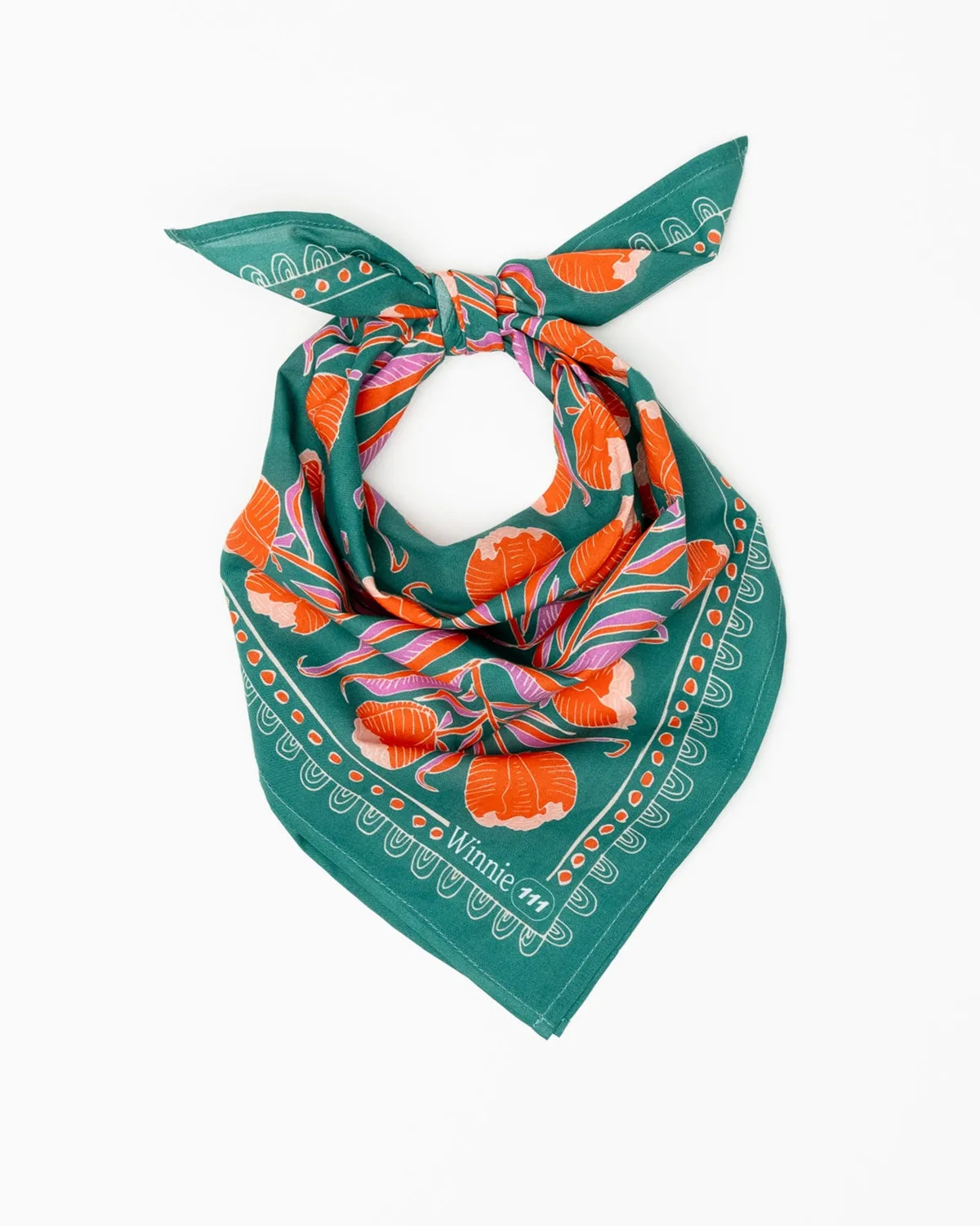 Printed Cotton Bandana by Handker Bandanas