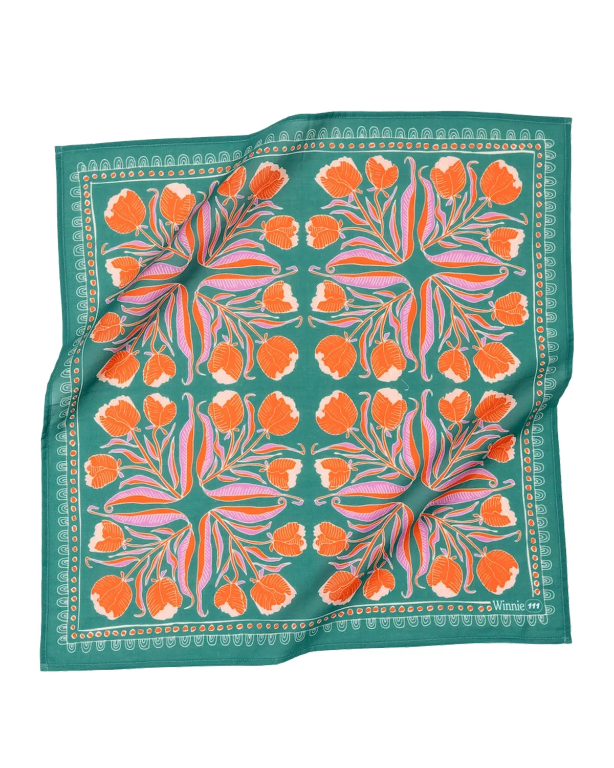Printed Cotton Bandana by Handker Bandanas