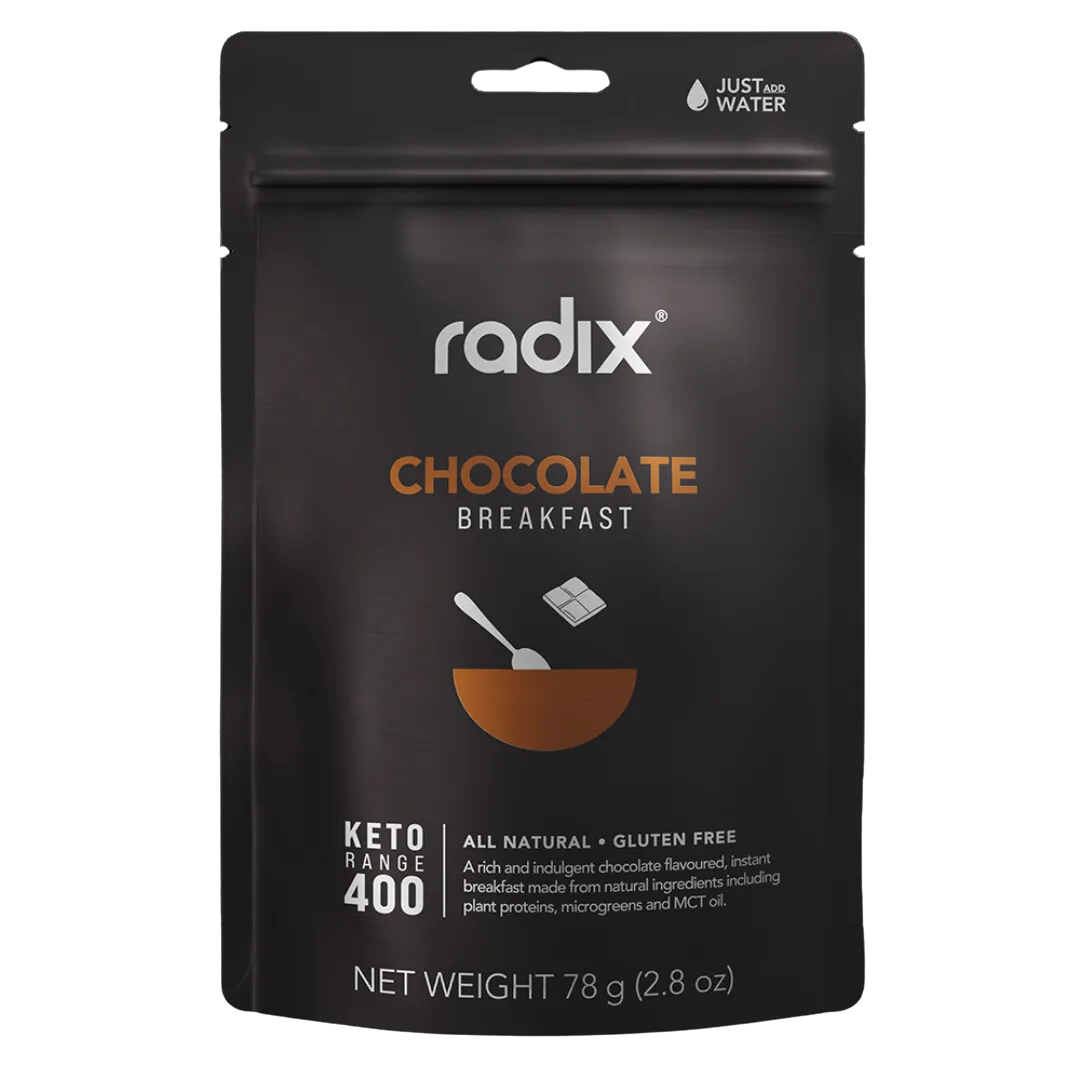 Radix Nutrition - Keto Breakfast v9.0 - Chocolate (400Kcal)