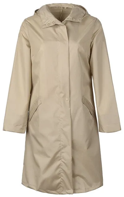 Raincoat Women Men Ladies Rain Coat Poncho Breathable Long Portable Water-Repellent Rainwear Jacket