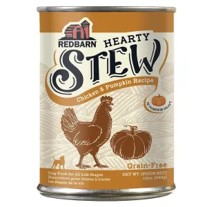 Redbarn Chicken & Pumpkin Hearty Stew, Wet Dog Food, 12-oz Case Of 12