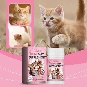 Relaxing Micronutrient Tablets for Cats – Balanced Diet & Vitamins