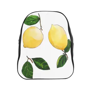 School Backpack Lemons