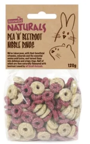 SECONDS - Naturals Pea 'n' Beetroot Nibble Rings