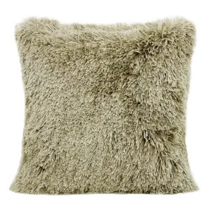 Shag Lr07525 Taupe Pillow