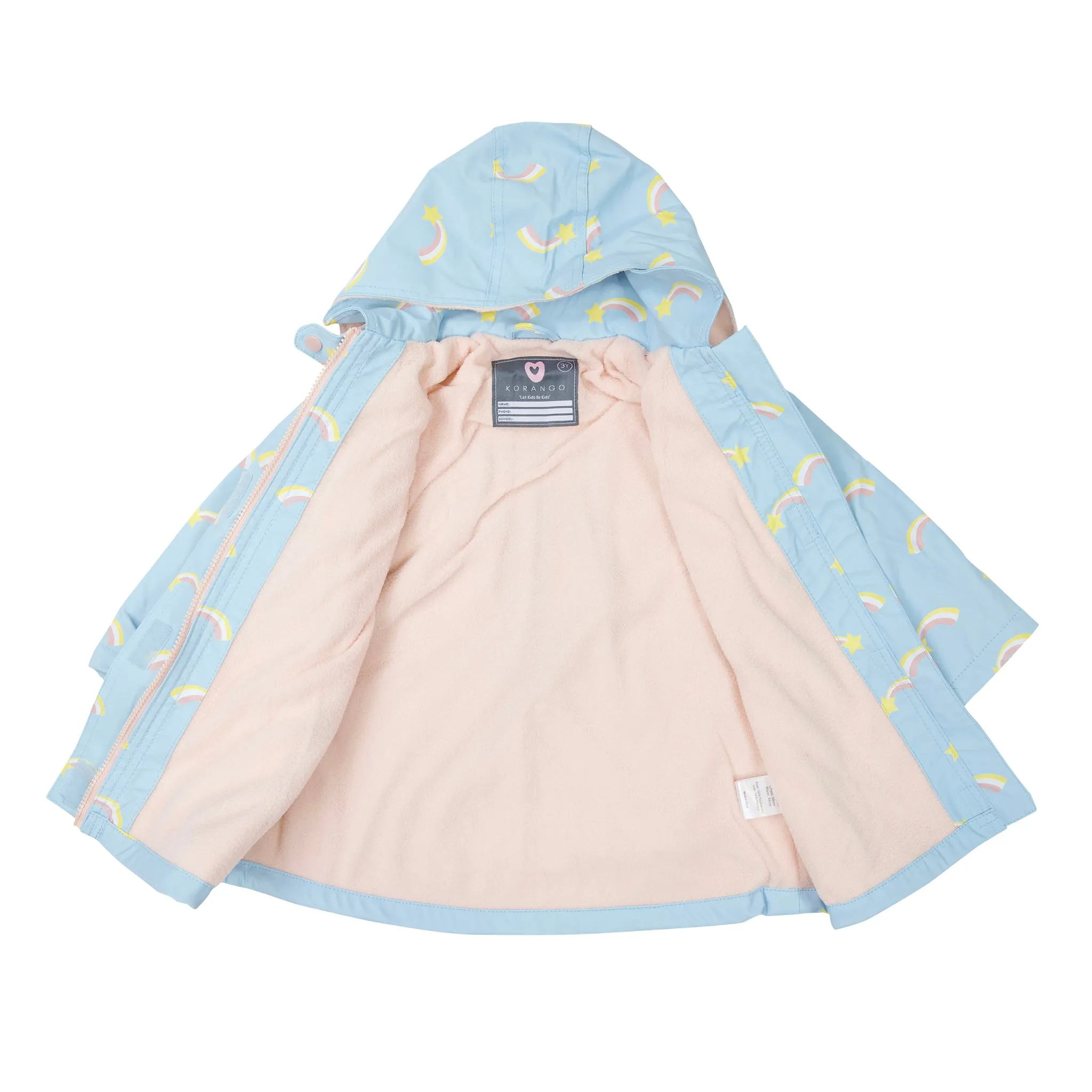 Shooting Star Raincoat Blue