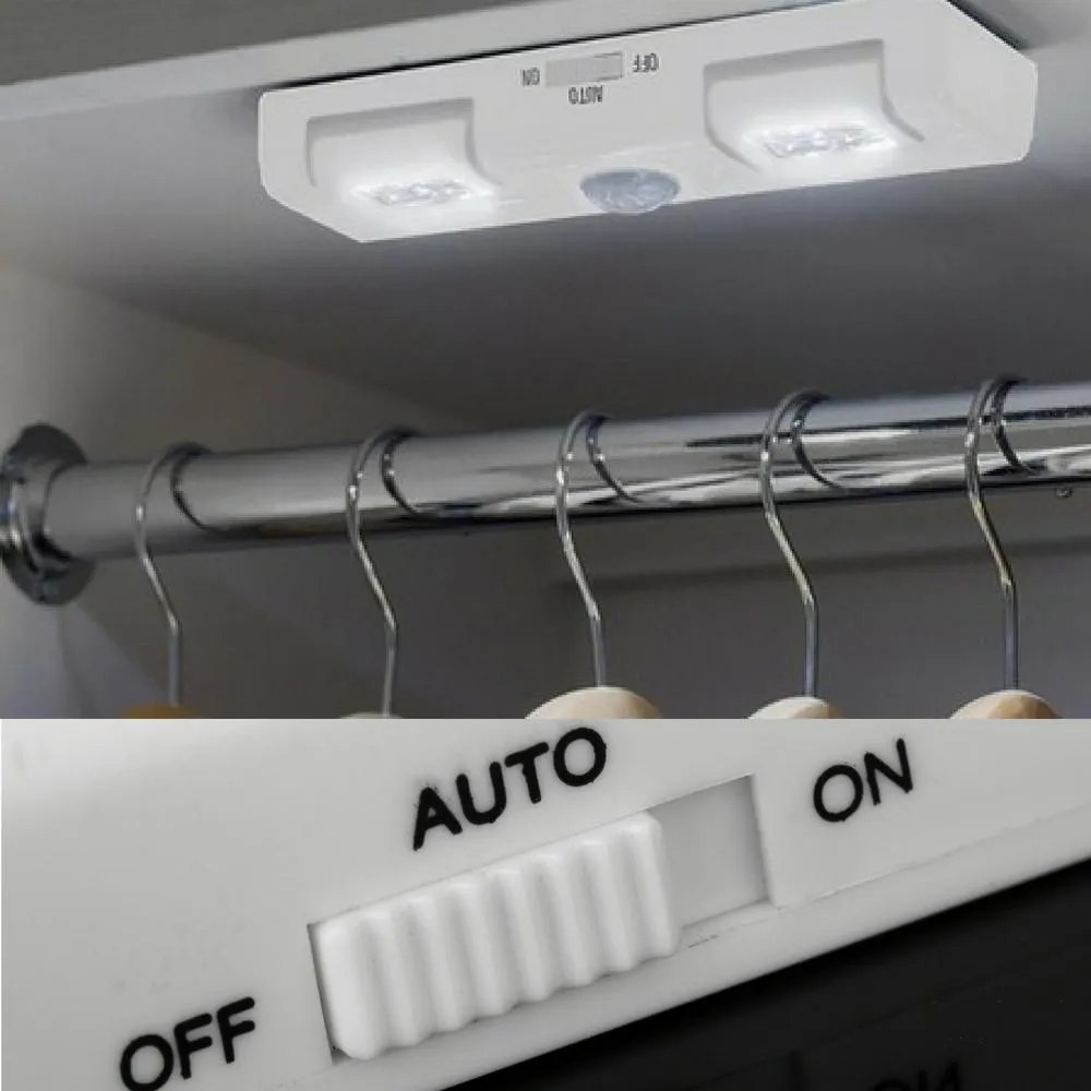 Shoppy Motion Sensor Cupboard LED Light (2pc)