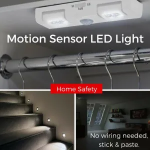 Shoppy Motion Sensor Cupboard LED Light (2pc)