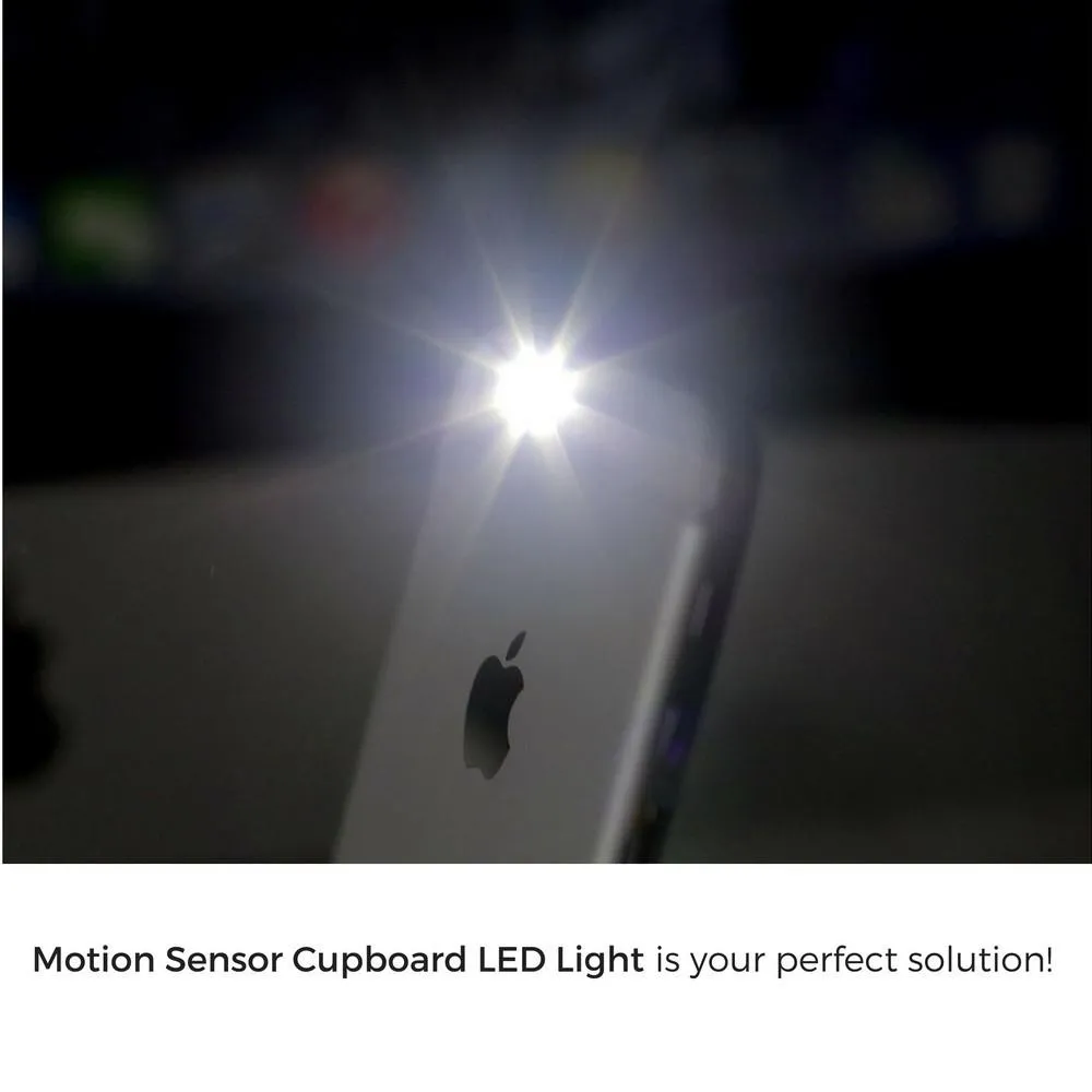 Shoppy Motion Sensor Cupboard LED Light (2pc)