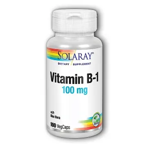 Solaray Vitamin B-1 100mg 100 caps