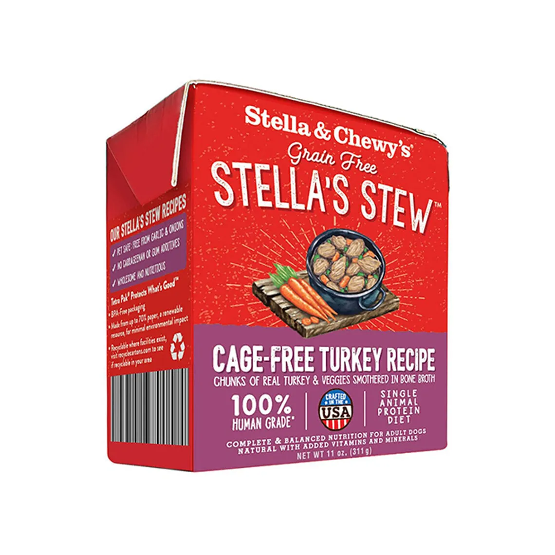 Stella & Chewy's Stew Wet Food for Dogs Case of 12