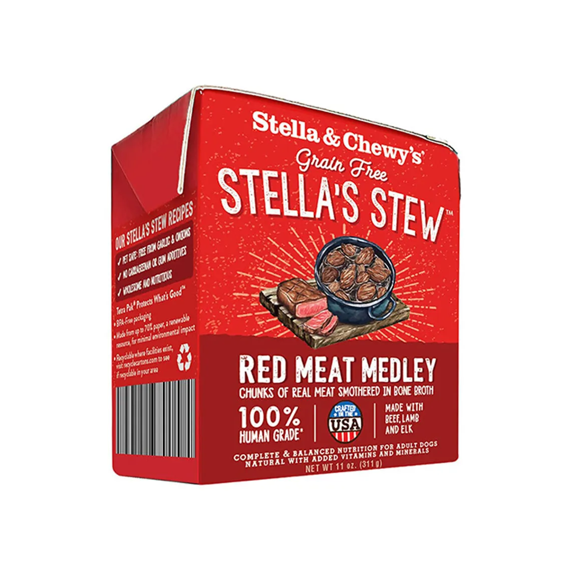 Stella & Chewy's Stew Wet Food for Dogs Case of 12