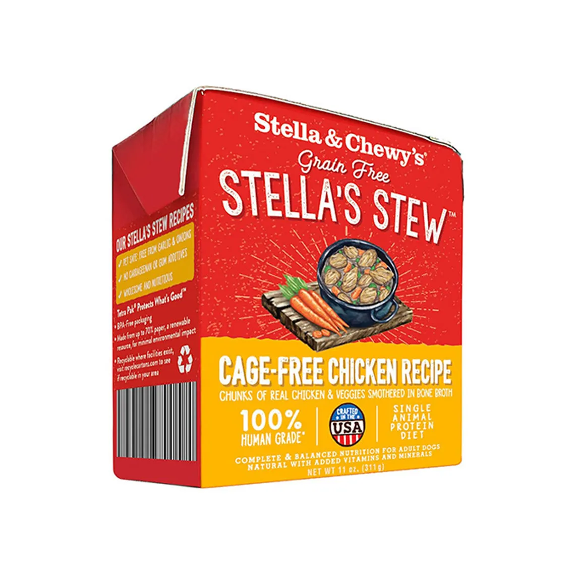 Stella & Chewy's Stew Wet Food for Dogs Case of 12