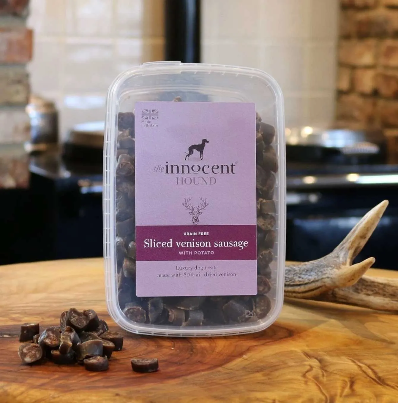 The Innocent Hound Sliced Venison Sausages