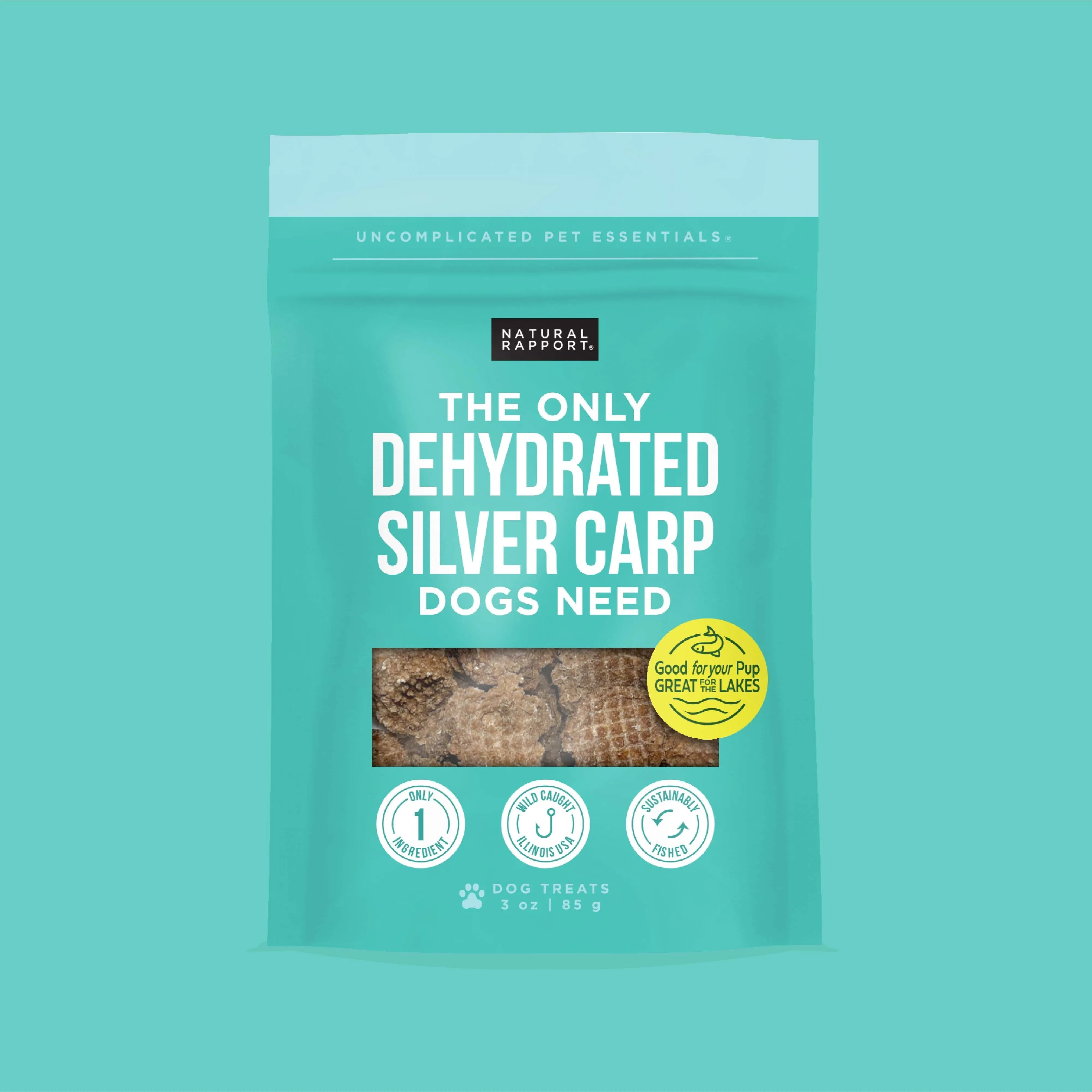 The Only Dehydrated Silver Carp Dogs Need