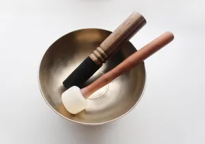 Tibetan Healing Zen Singing Bowl 7"/19.9 cm with Cushion and Mallet Note # F