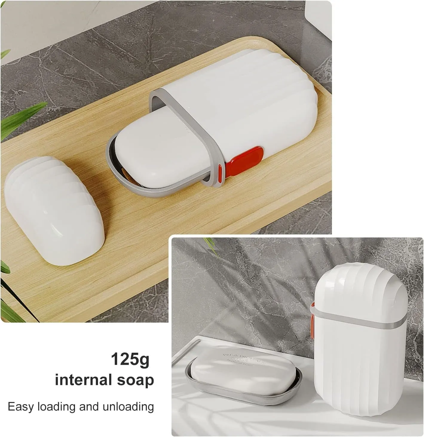 Travel Soap Box Soap With Container