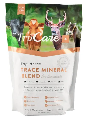 TruCare 4 Top Dress Trace Mineral Blend for Livestock, 35 oz