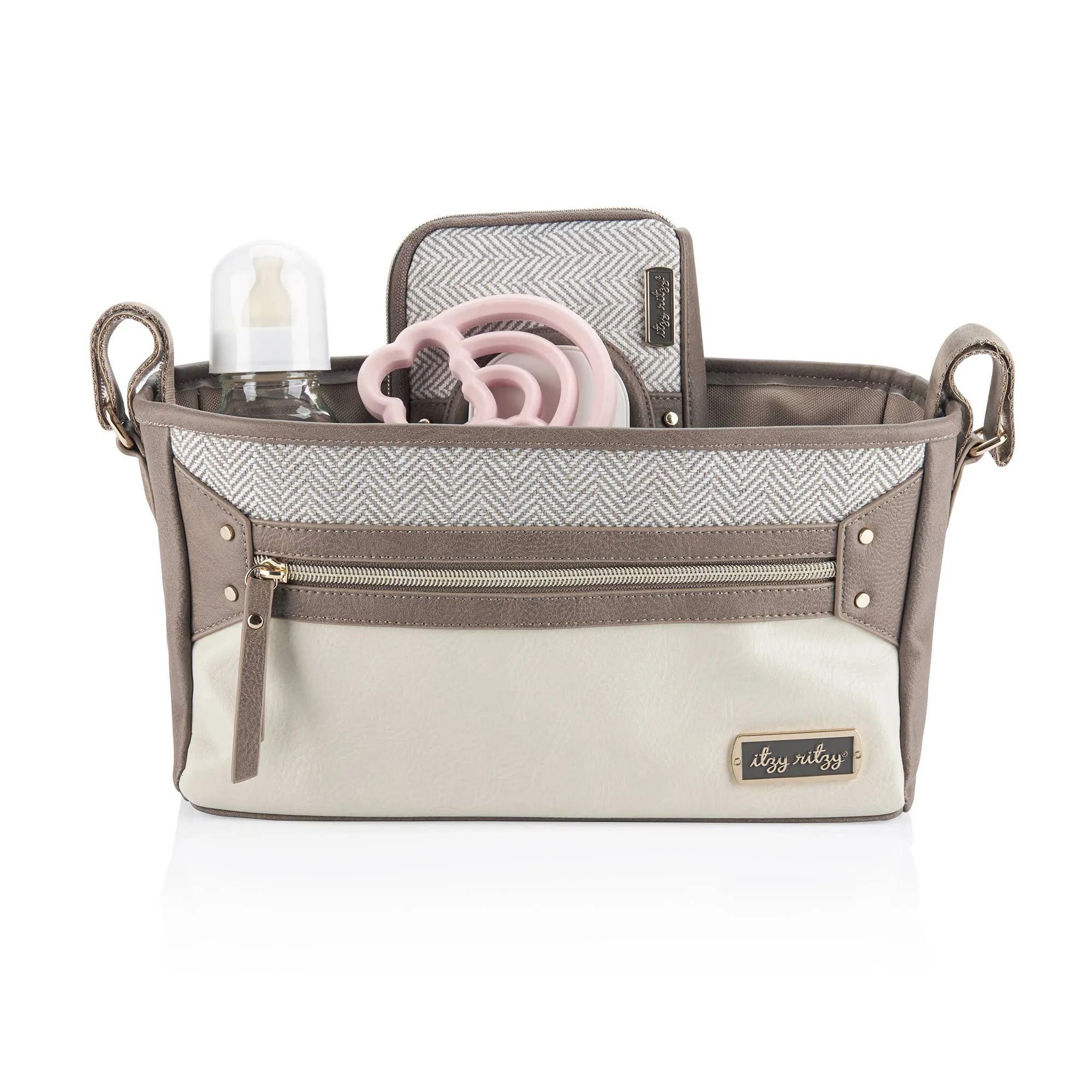 Vanilla Latte Travel Stroller Caddy