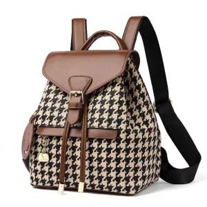 Vegan Leather Slick Backpack