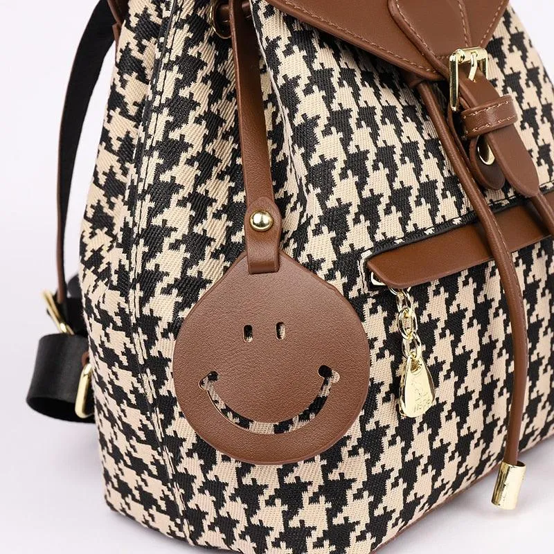 Vegan Leather Slick Backpack