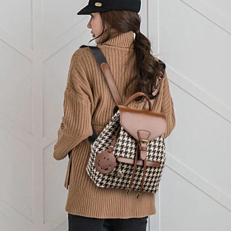 Vegan Leather Slick Backpack