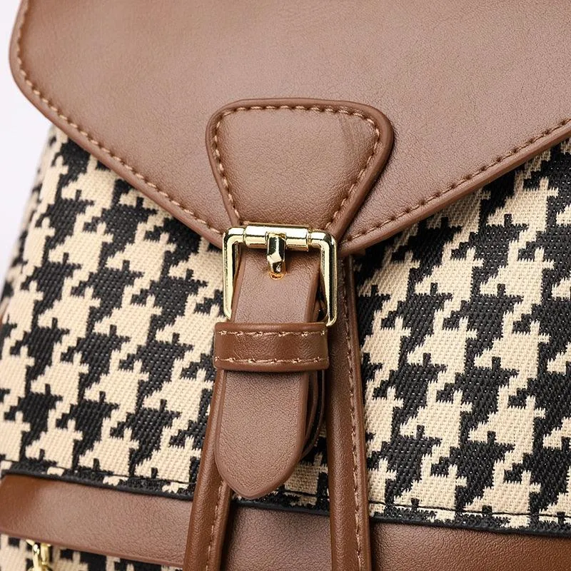 Vegan Leather Slick Backpack