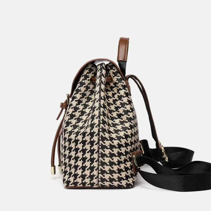 Vegan Leather Slick Backpack
