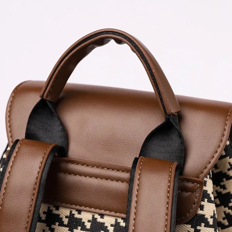 Vegan Leather Slick Backpack