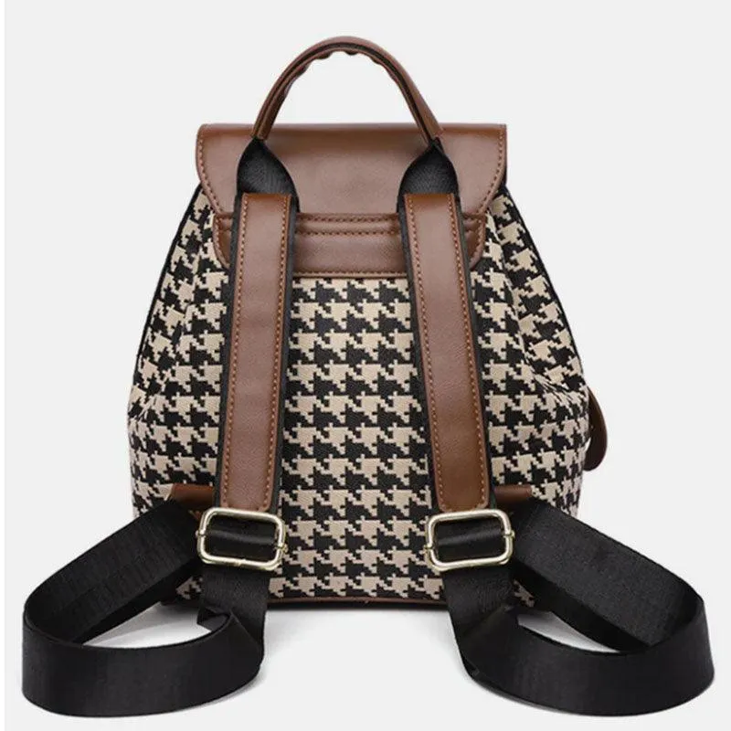 Vegan Leather Slick Backpack