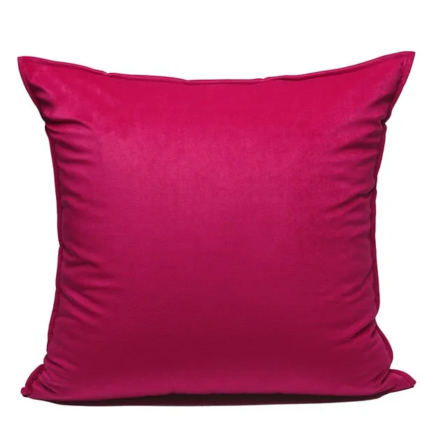 Velvet pillowcase cushion cover pillow covers decorative  decorative pillows  pillow cushion cover  throw pillows