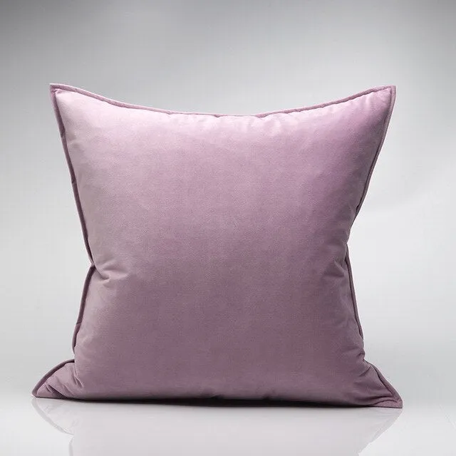 Velvet pillowcase cushion cover pillow covers decorative  decorative pillows  pillow cushion cover  throw pillows