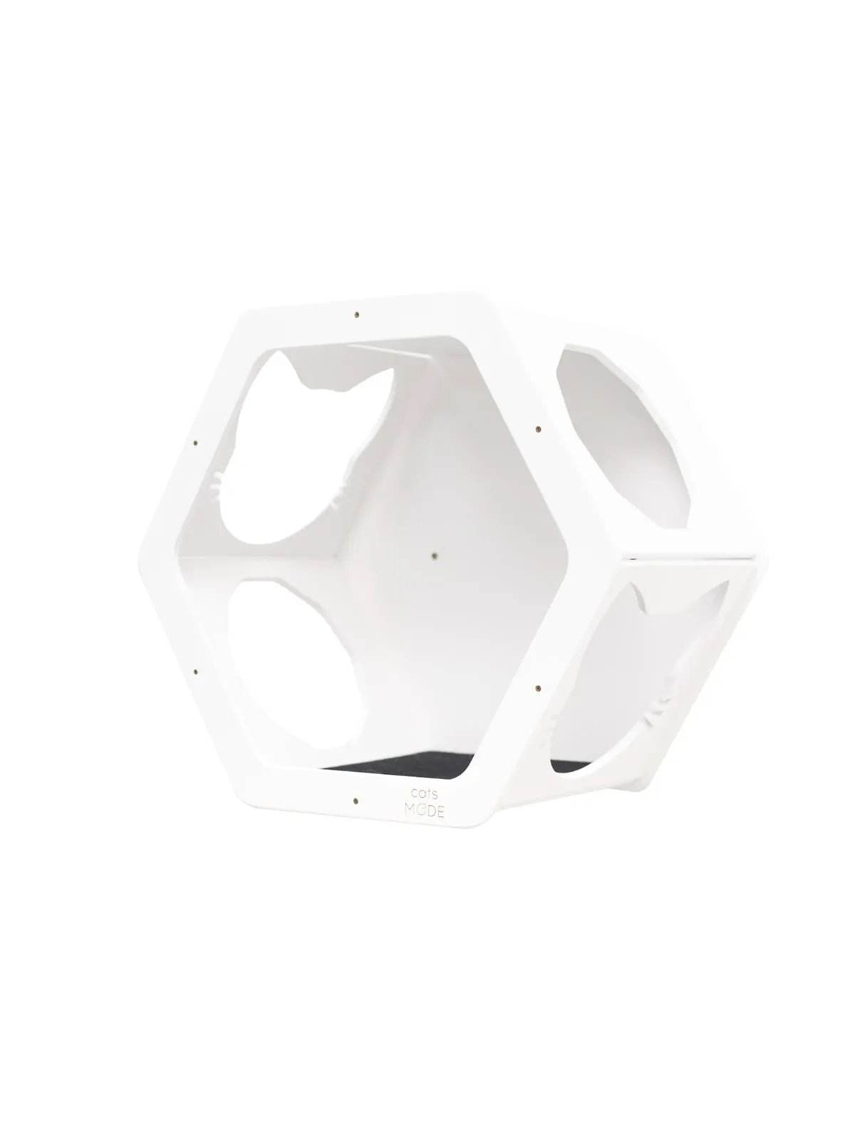 Wall Mount Cat Shelves Black
