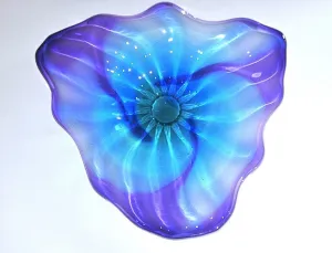 Wall Platter Blue