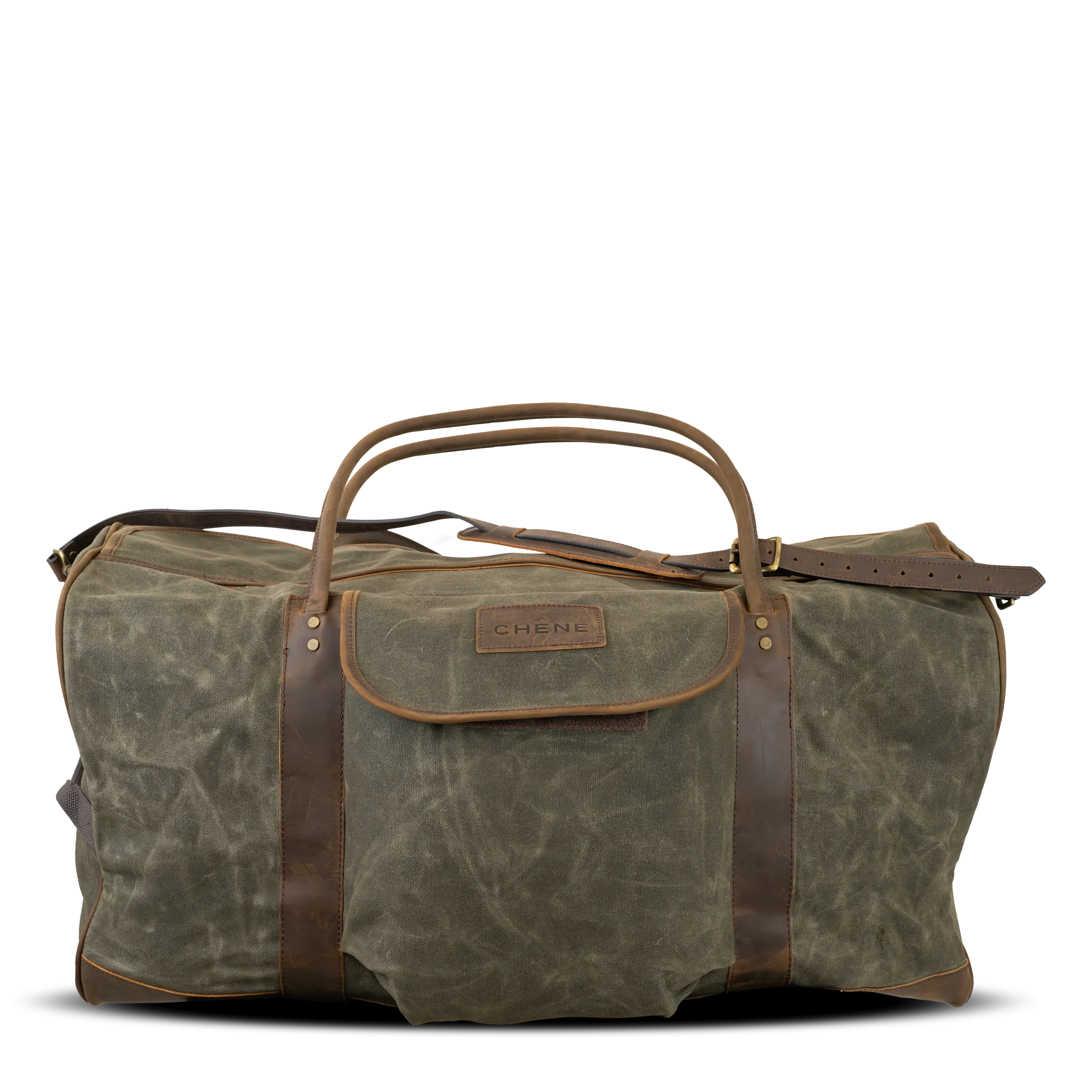 Waxed Canvas Large Duffle Bag