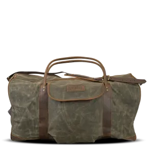 Waxed Canvas Large Duffle Bag