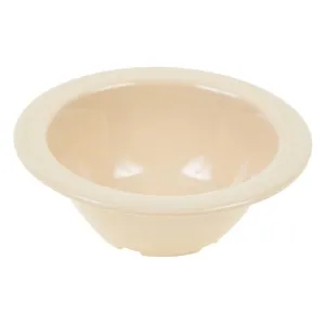 Winco MMB-4 4oz Melamine Fruit Bowls, Tan