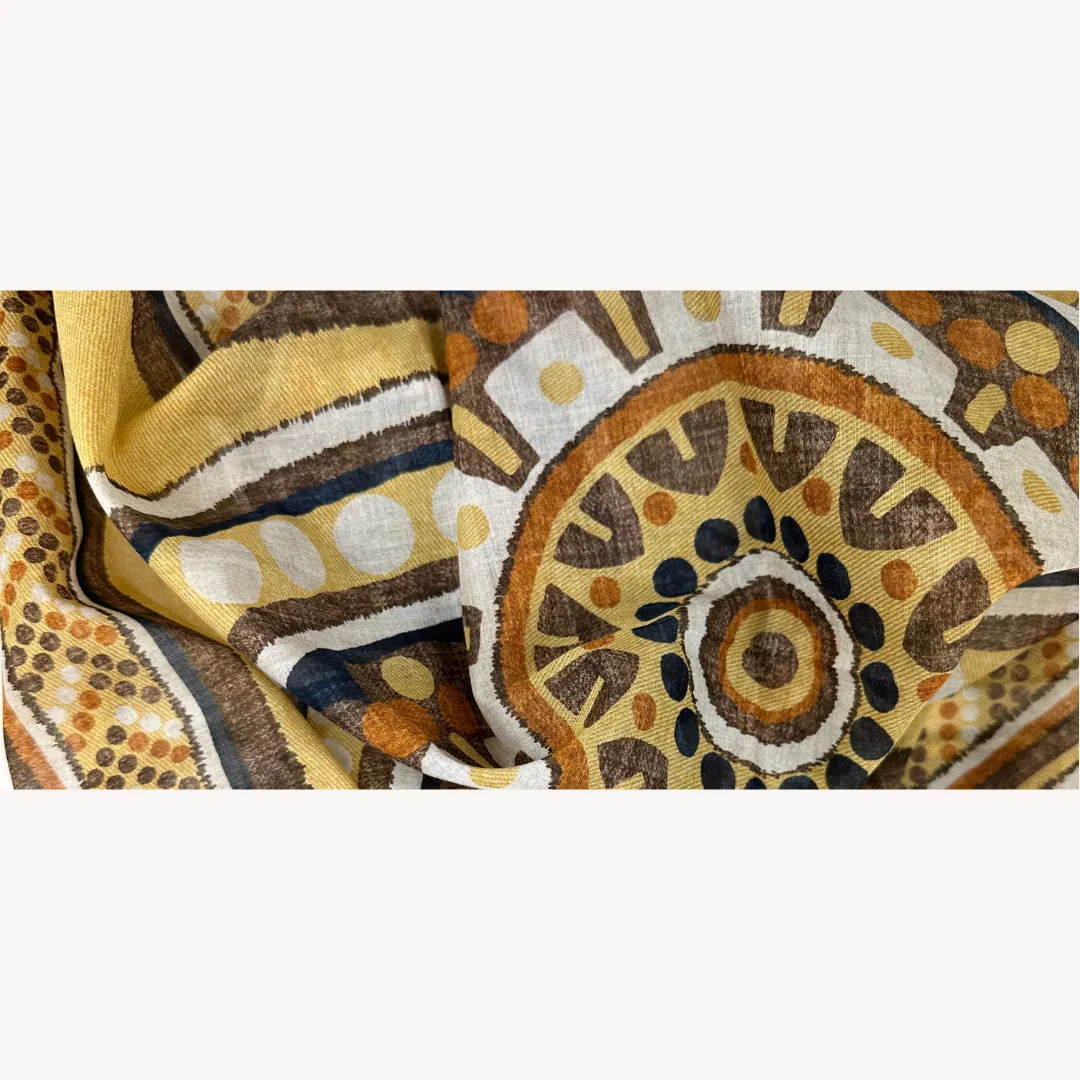 Yellow Cotton Bandana