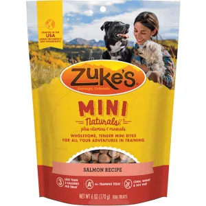 Zukes Dog Treats Mini Naturals Salmon