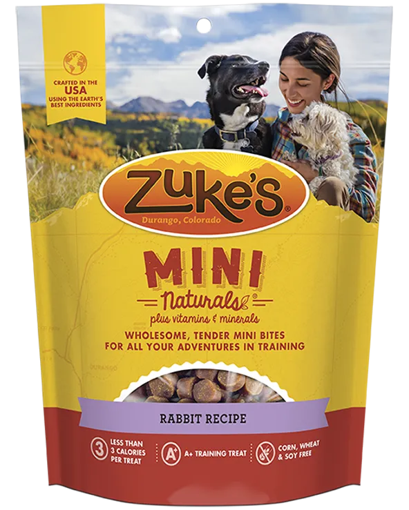 Zukes Rabbit Mini Naturals Dog Treats