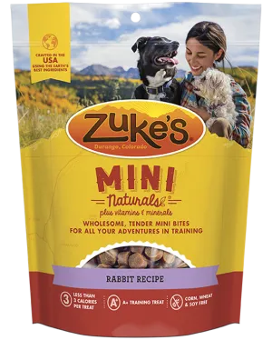 Zukes Rabbit Mini Naturals Dog Treats